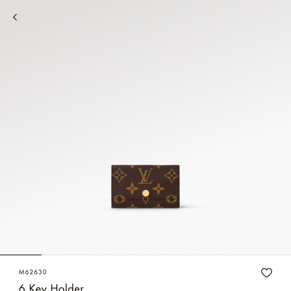 Authentic LV 6-key Holder - Picture 2 of 5